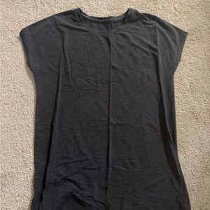 Lululemon Athletica Black Relaxed Short Sleeve Tee